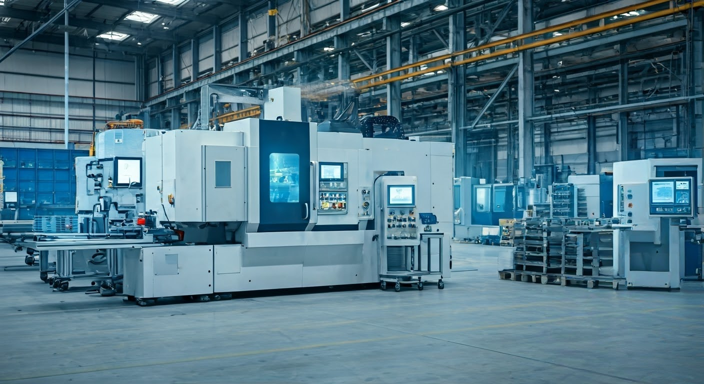 Modern data-driven manufacturing facility